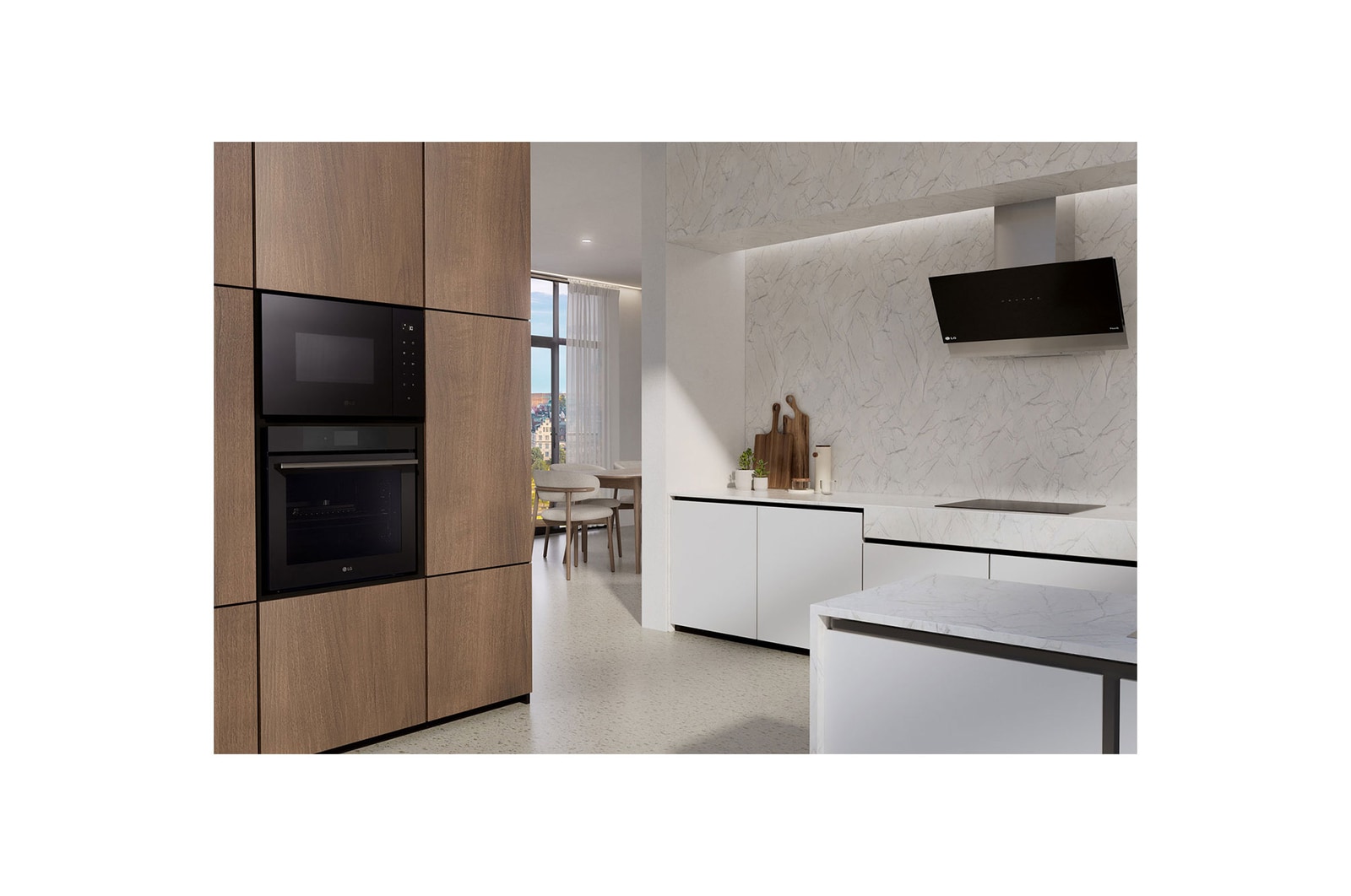 LG Built-in Microwave Oven | Touch Control| Stainless Steel |White Led Display | 8 Auto-cook Recipes |, MGBZ2593F