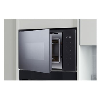 LG Built-in Microwave Oven | Touch Control| Stainless Steel |White Led Display | 8 Auto-cook Recipes |, MGBZ2593F