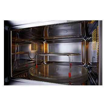 LG Built-in Microwave Oven | Touch Control| Stainless Steel |White Led Display | 8 Auto-cook Recipes |, MGBZ2593F