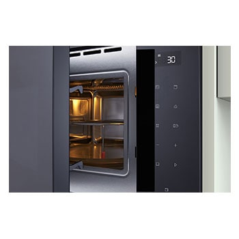 LG Built-in Microwave Oven | Touch Control| Stainless Steel |White Led Display | 8 Auto-cook Recipes |, MGBZ2593F