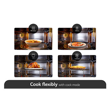 LG Built-in Microwave Oven | Touch Control| Stainless Steel |White Led Display | 8 Auto-cook Recipes |, MGBZ2593F