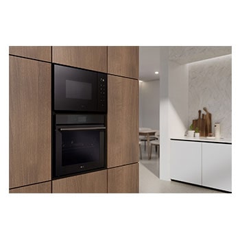 LG Built-in Microwave Oven | Touch Control| Stainless Steel |White Led Display | 8 Auto-cook Recipes |, MGBZ2593F