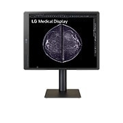front view of the screen pivoting -90 degrees