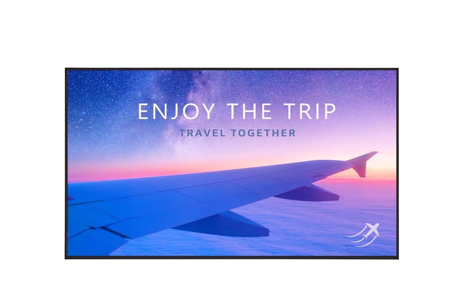 Front view of 2024 UHD 49&#39;&#39; Signage Display with webOS Smart Platform 49UH7N-E