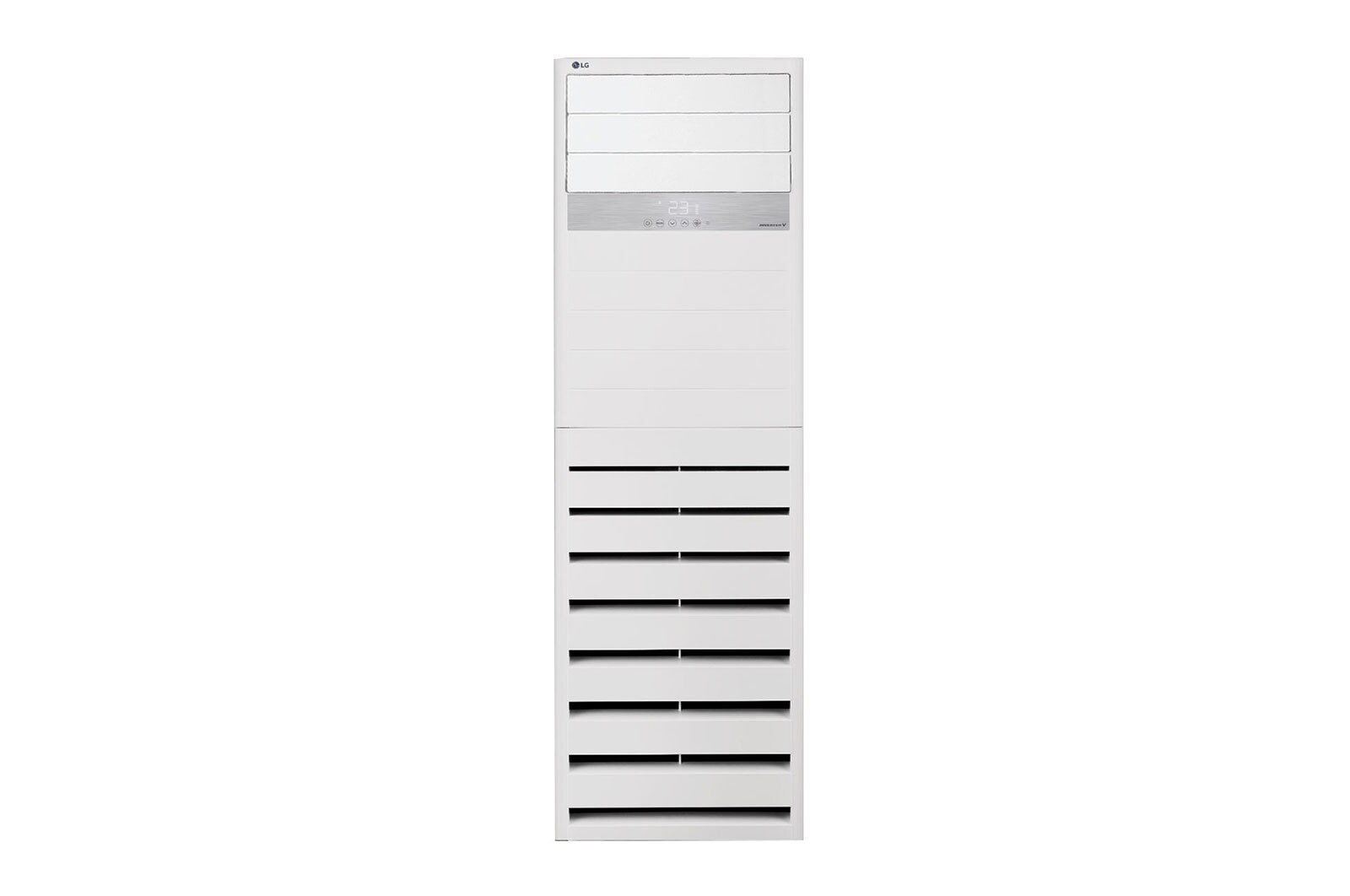 Front view of  Floor standing (Deluxe ) AC, 46.000 btu, Cool &amp; Heat APW55GT3E4