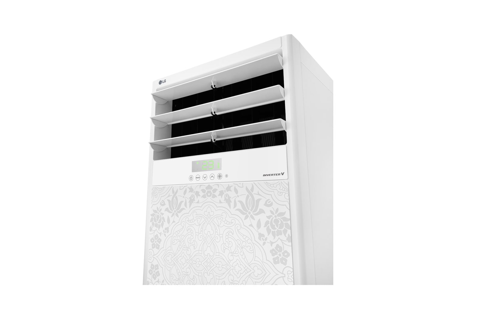 LG Floor Standing - Inverter Air Conditioner (Islamic Traditional Design) - Heat and Cool, APNW55GT3M0
