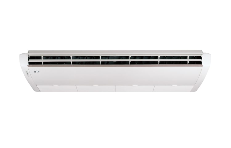 Front view of Air conditioner hanging on the ceiling of the LG - inverter system technology (7.0 kW) AV-Q24GKLT0