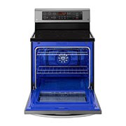 LG 8300W Electric Oven, EasyClean for easy cleaning and hygienic heat distribution, 6.3 cubic feet (178 liters), blue interior, safe touch, cooking and heating, ®baking + grill with thermal distribution, LRE3193BD
