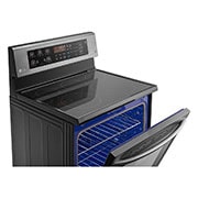 LG 8300W Electric Oven, EasyClean for easy cleaning and hygienic heat distribution, 6.3 cubic feet (178 liters), blue interior, safe touch, cooking and heating, ®baking + grill with thermal distribution, LRE3193BD