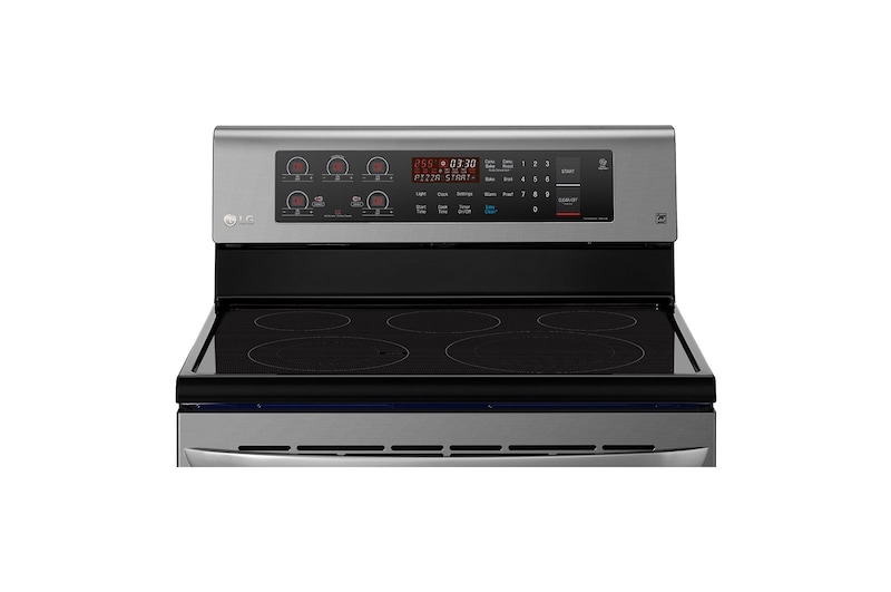LG 8300W Electric Oven, EasyClean for easy cleaning and hygienic heat distribution, 6.3 cubic feet (178 liters), blue interior, safe touch, cooking and heating, ®baking + grill with thermal distribution, LRE3193BD