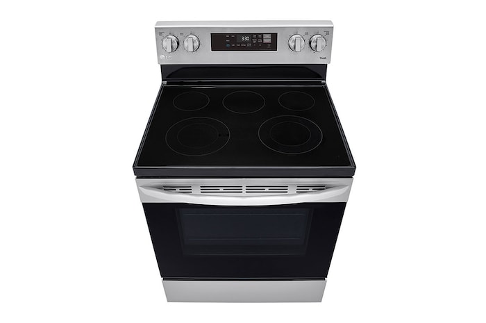 LG 6.3 cu ft. Smart Wi-Fi Enabled Electric Oven with EasyClean®, LREL6321S