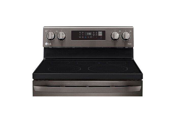 LG 6.3 cu.ft. Oven | Built-In AirFry | 5 Burner Cooktop | Smart Wi-Fi, LREL6323D
