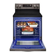 LG 6.3 cu.ft. Oven | Built-In AirFry | 5 Burner Cooktop | Smart Wi-Fi, LREL6323D