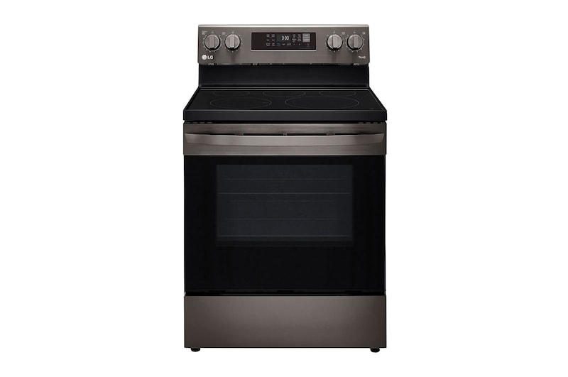 LG 6.3 cu.ft. Oven | Built-In AirFry | 5 Burner Cooktop | Smart Wi-Fi, LREL6323D