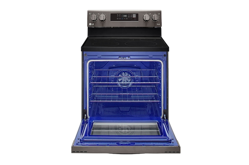 LG 6.3 cu.ft. Oven | Built-In AirFry | 5 Burner Cooktop | Smart Wi-Fi, LREL6323D