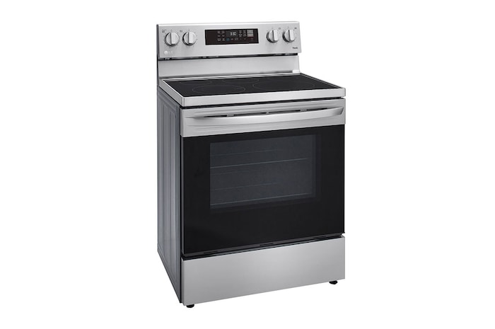 LG 6.3 cu. ft. capacity, Electric Range, Stainless Steel, Air Fry Technology, Multiple Cooking Settings, LED Touch Control, LREL6323S