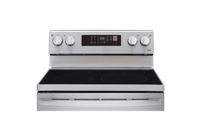 LG 6.3 cu. ft. capacity, Electric Range, Stainless Steel, Air Fry Technology, Multiple Cooking Settings, LED Touch Control, LREL6323S