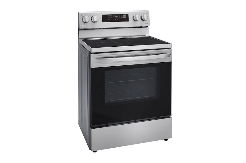 LG 6.3 cu. ft. capacity, Electric Range, Stainless Steel, Air Fry Technology, Multiple Cooking Settings, LED Touch Control, LREL6323S