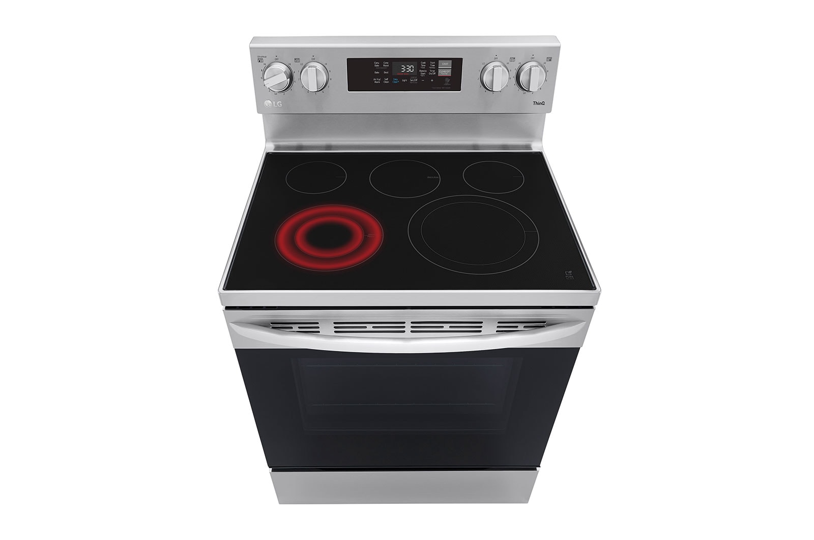 LG 6.3 cu. ft. capacity, Electric Range, Stainless Steel, Air Fry Technology, Multiple Cooking Settings, LED Touch Control, LREL6323S