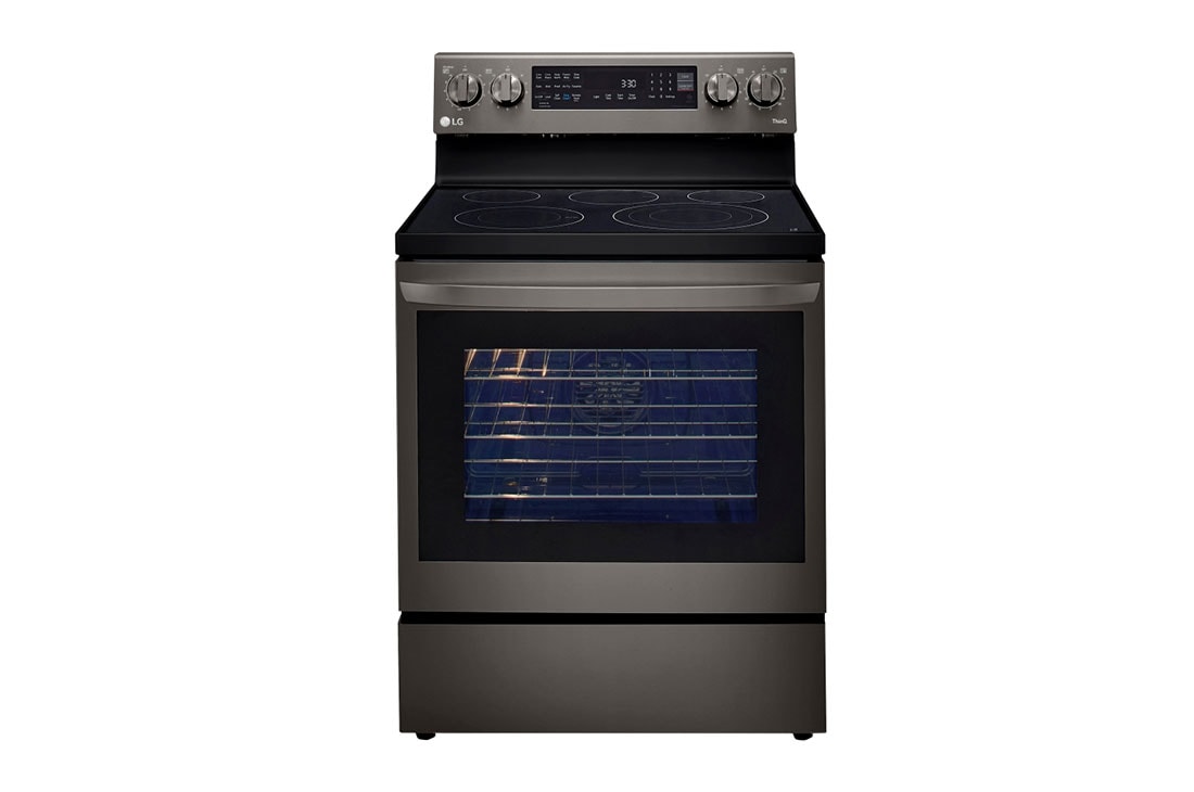 LG 6.3 cu ft. Electric Oven with Air Fry | Smart Wi-Fi | InstaView, LREL6325D