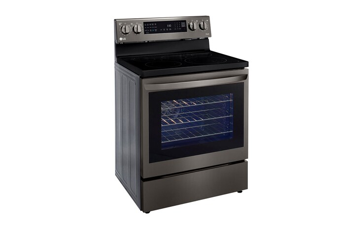 LG 6.3 cu ft. Electric Oven with Air Fry | Smart Wi-Fi | InstaView, LREL6325D