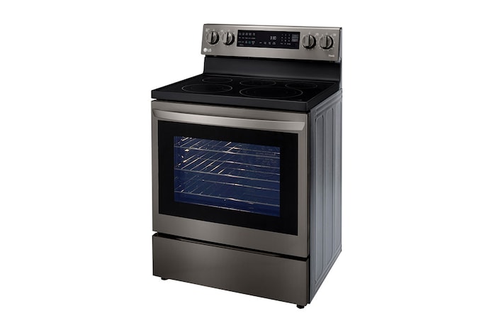 LG 6.3 cu ft. Electric Oven with Air Fry | Smart Wi-Fi | InstaView, LREL6325D