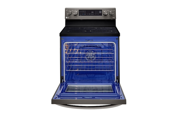 LG 6.3 cu ft. Electric Oven with Air Fry | Smart Wi-Fi | InstaView, LREL6325D