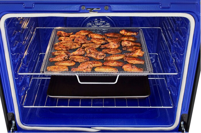 LG 6.3 cu ft. Electric Oven with Air Fry | Smart Wi-Fi | InstaView, LREL6325D
