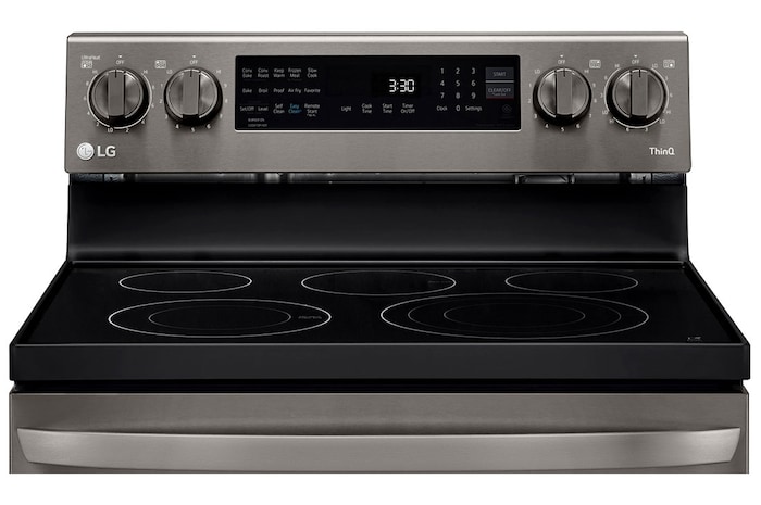 LG 6.3 cu ft. Electric Oven with Air Fry | Smart Wi-Fi | InstaView, LREL6325D