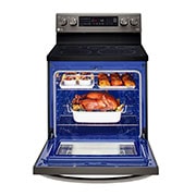 LG 6.3 cu ft. Electric Oven with Air Fry | Smart Wi-Fi | InstaView, LREL6325D