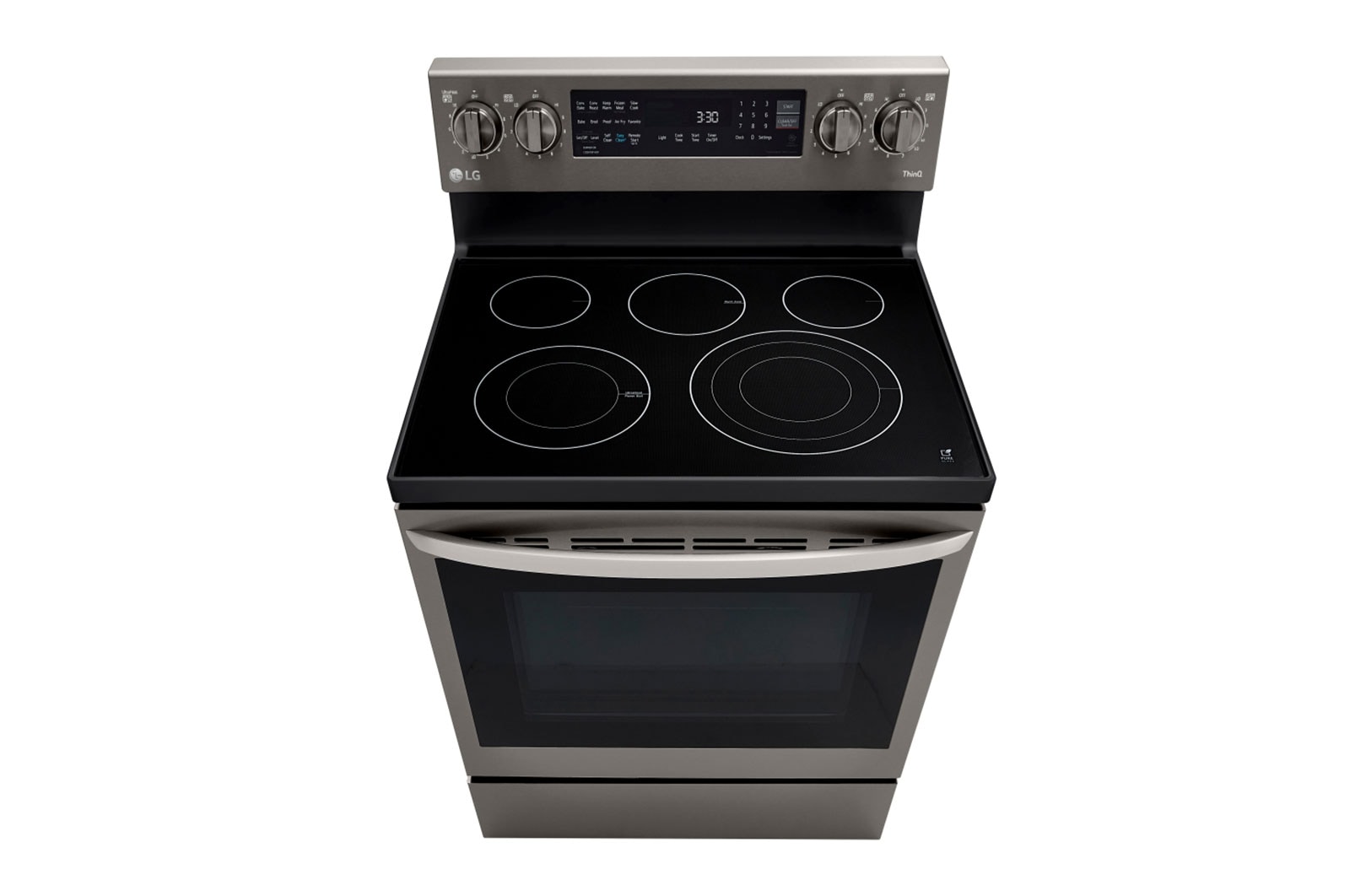 LG 6.3 cu ft. Electric Oven with Air Fry | Smart Wi-Fi | InstaView, LREL6325D