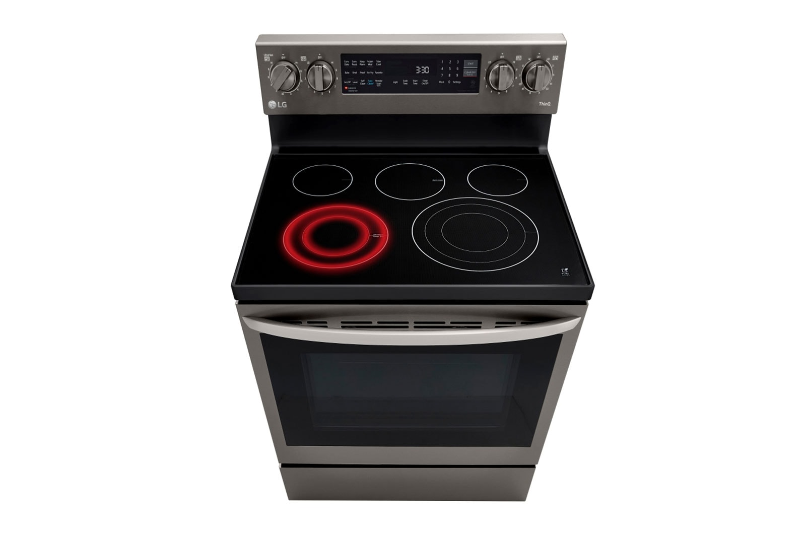 LG 6.3 cu ft. Electric Oven with Air Fry | Smart Wi-Fi | InstaView, LREL6325D