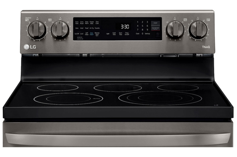 LG 6.3 cu ft. Electric Oven with Air Fry | Smart Wi-Fi | InstaView, LREL6325D