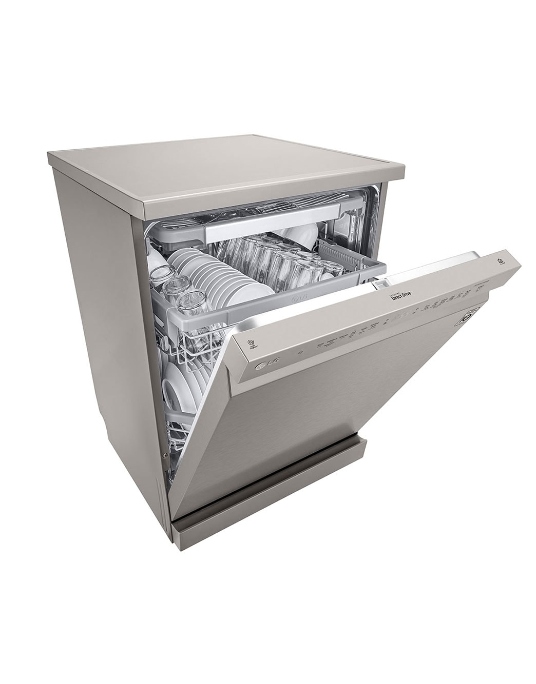 LG QuadWash™ Dishwasher,14 Place Setting, EasyRack™ Plus, Less