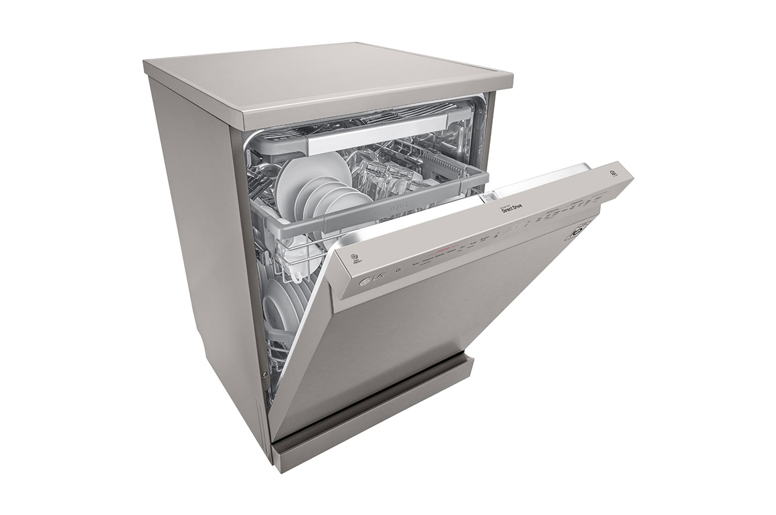 LG QuadWash™ | 14 Place Setting | TrueSteam™ | ThinQ | EasyRack™ Plus, DFB425FP