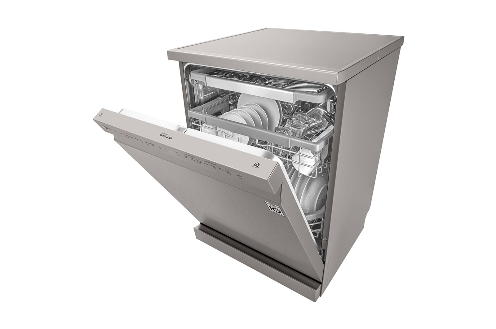 LG QuadWash™ | 14 Place Setting | TrueSteam™ | ThinQ | EasyRack™ Plus, DFB425FP