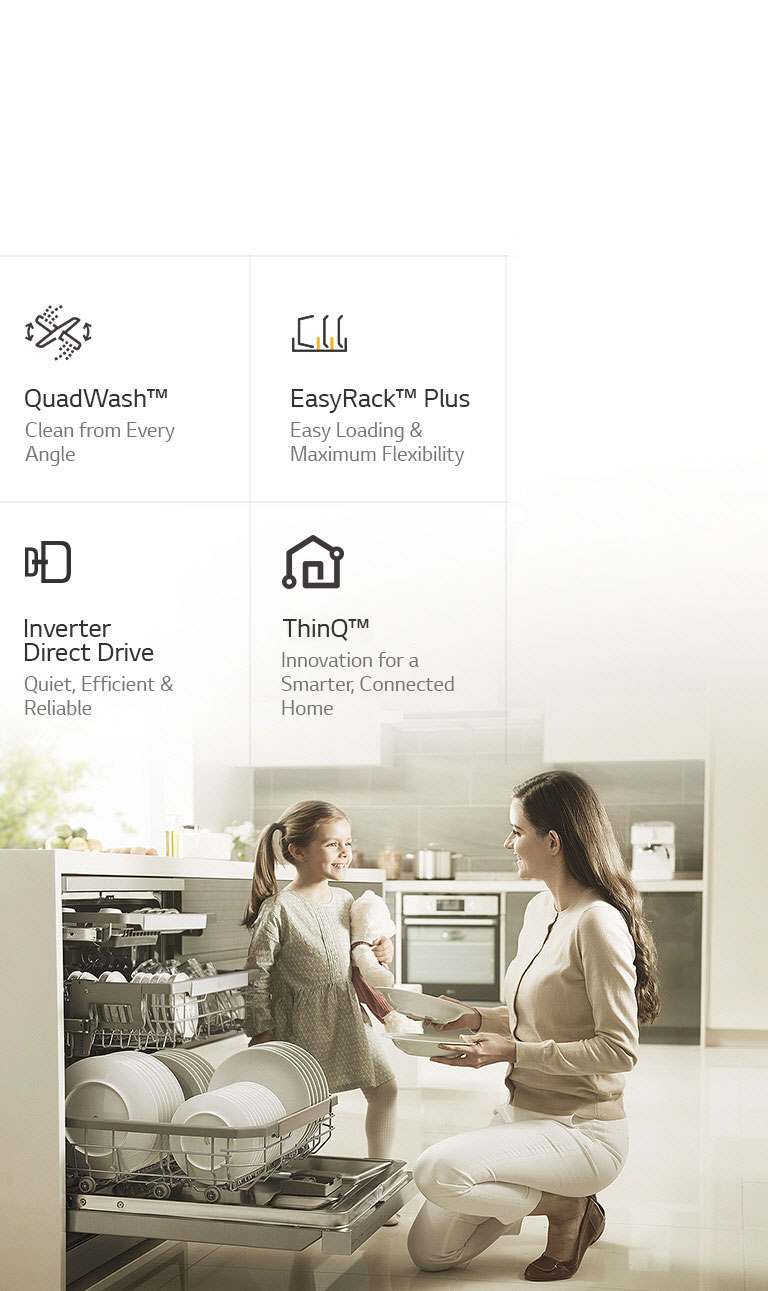 Lg dishwasher quick wash hot sale