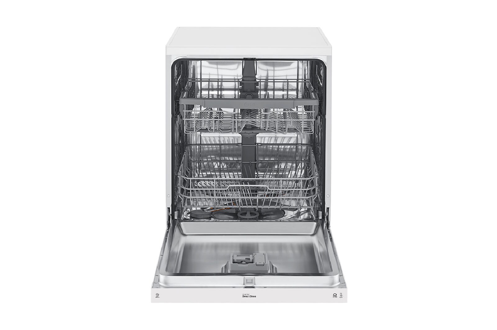 LG QuadWash | 14 Place | EasyRack | Dul Zone Wash | Inver. Direct Drive, DFB512FW