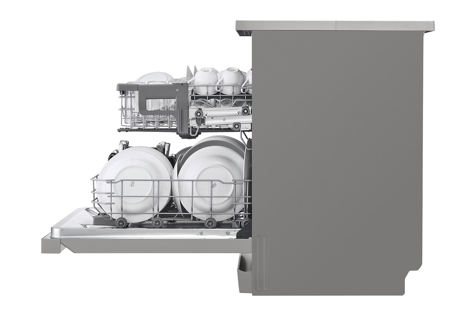 LG Quad Wash | 14 Place | Easy Rack | Turbo Cycle | Inver. Direct Drive, DFC532FP