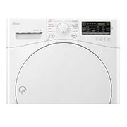 LG 7Kg Condensing Type Dryer, Sensor Dry, White Color, Smart Diagnosis , RC7066A1F