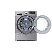 LG 7Kg Condensing Type Dryer, Sensor Dry, Stone Silver Color, Smart Diagnosis, RC7066G2F