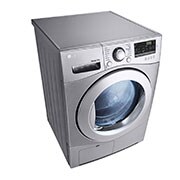 LG 7Kg Condensing Type Dryer, Sensor Dry, Stone Silver Color, Smart Diagnosis, RC7066G2F