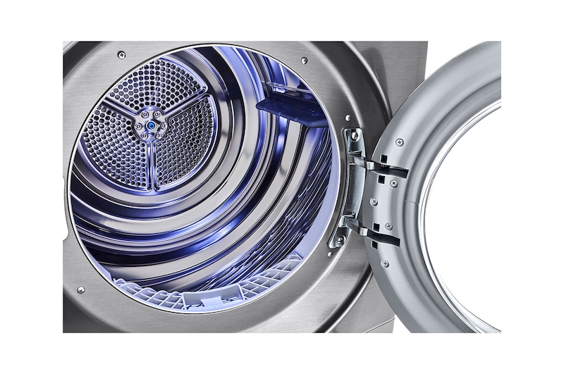 LG 7Kg Condensing Type Dryer, Sensor Dry, Stone Silver Color, Smart Diagnosis, RC7066G2F