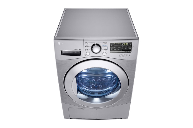 LG 7Kg Condensing Type Dryer, Sensor Dry, Stone Silver Color, Smart Diagnosis, RC7066G2F