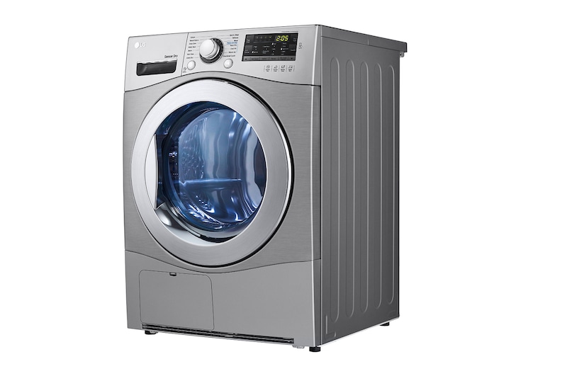 LG 7Kg Condensing Type Dryer, Sensor Dry, Stone Silver Color, Smart Diagnosis, RC7066G2F