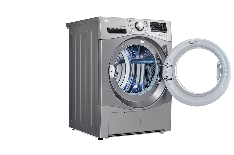 LG 7Kg Condensing Type Dryer, Sensor Dry, Stone Silver Color, Smart Diagnosis, RC7066G2F