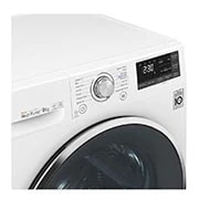 LG 9Kg DUAL Inverter Dryer, sensor dry, Allergy care, Drum care, White color, ThinQ (Wi-Fi), RC90V9AV2W