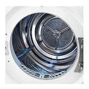 LG 9Kg DUAL Inverter Dryer, sensor dry, Allergy care, Drum care, White color, ThinQ (Wi-Fi), RC90V9AV2W