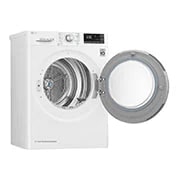 LG 9Kg DUAL Inverter Dryer, sensor dry, Allergy care, Drum care, White color, ThinQ (Wi-Fi), RC90V9AV2W