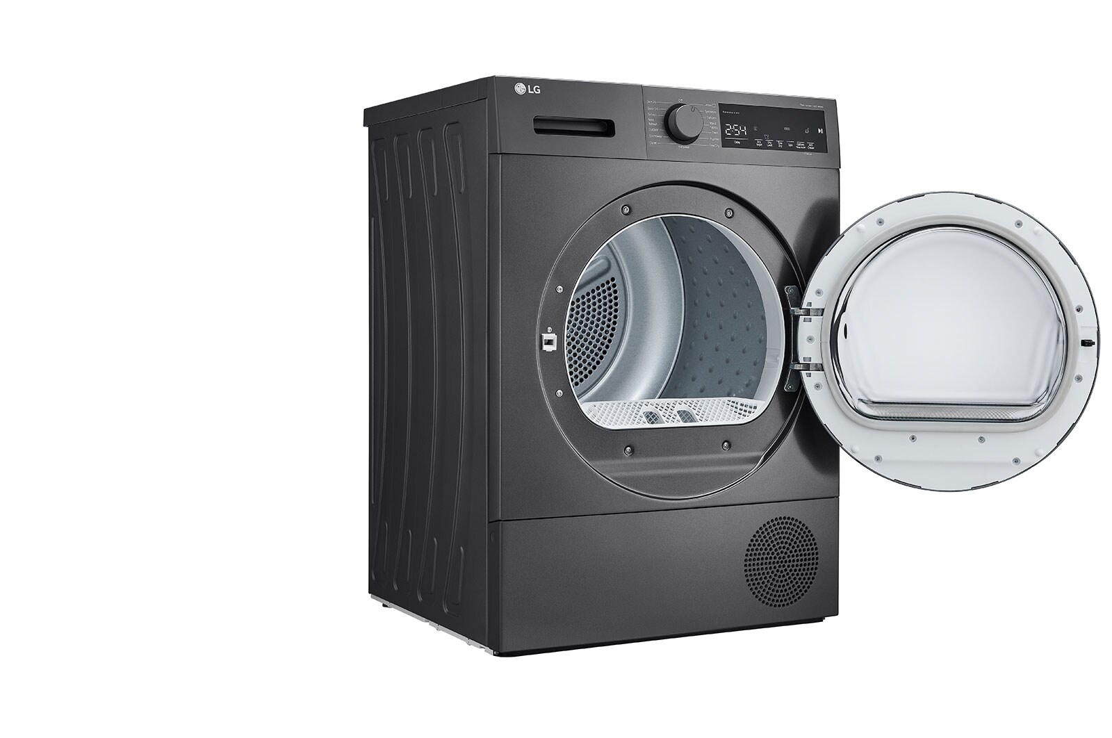 LG Heat Pump Dryer, 8kg Capacity, A++, Dark Silver color, RH80T2SP7RM